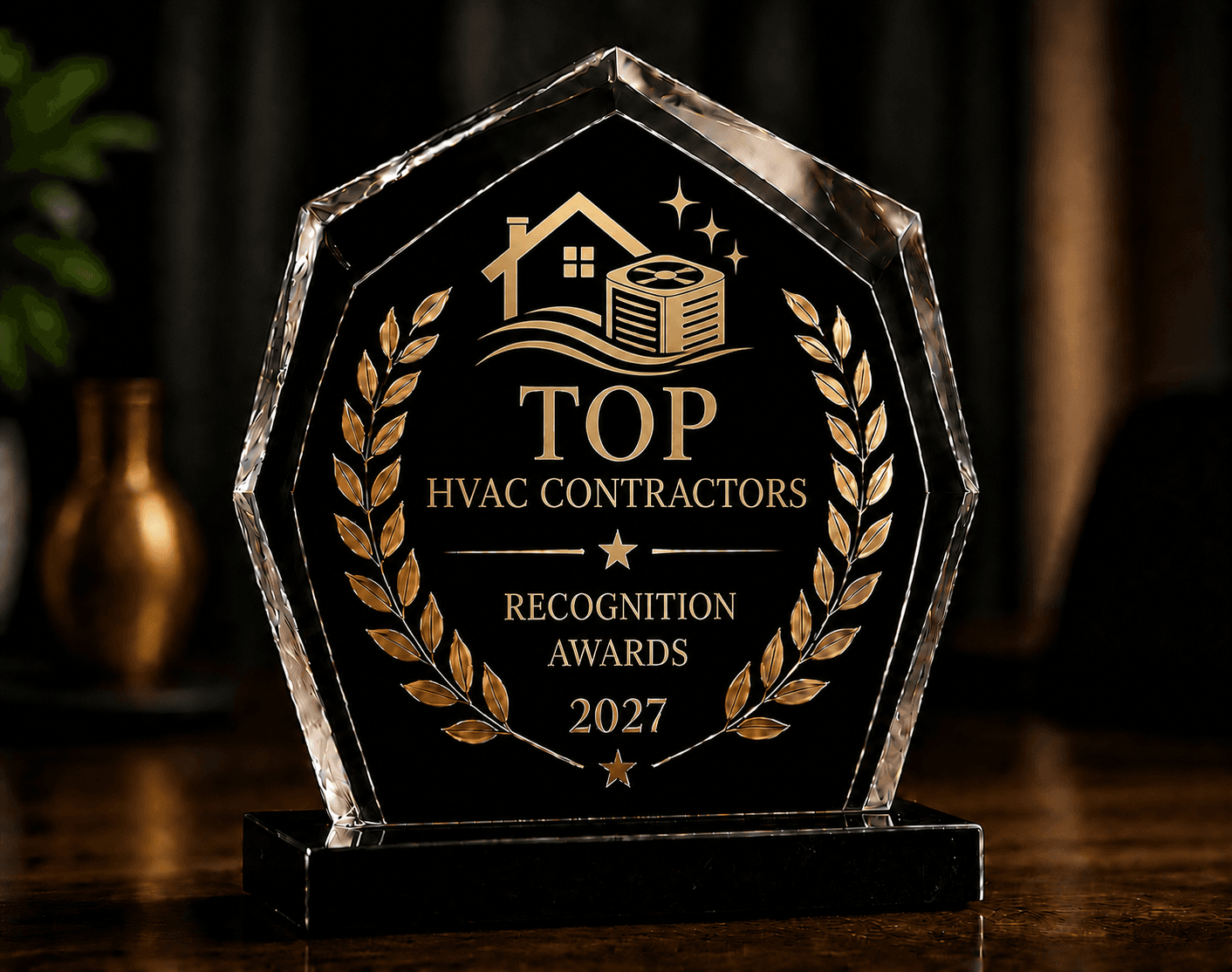 TopHvacContractors.com recognition award